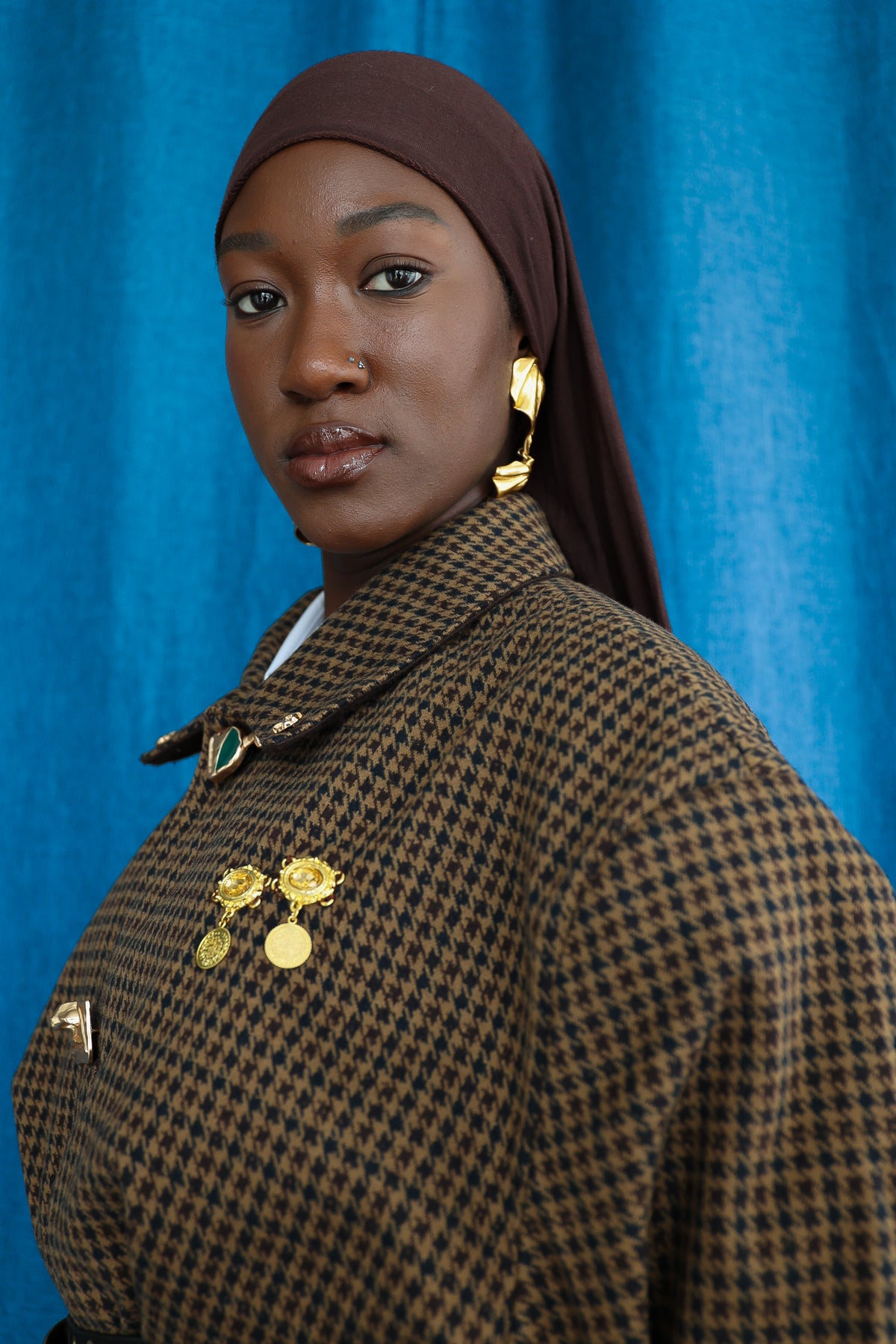 MAUDE houndstooth coat