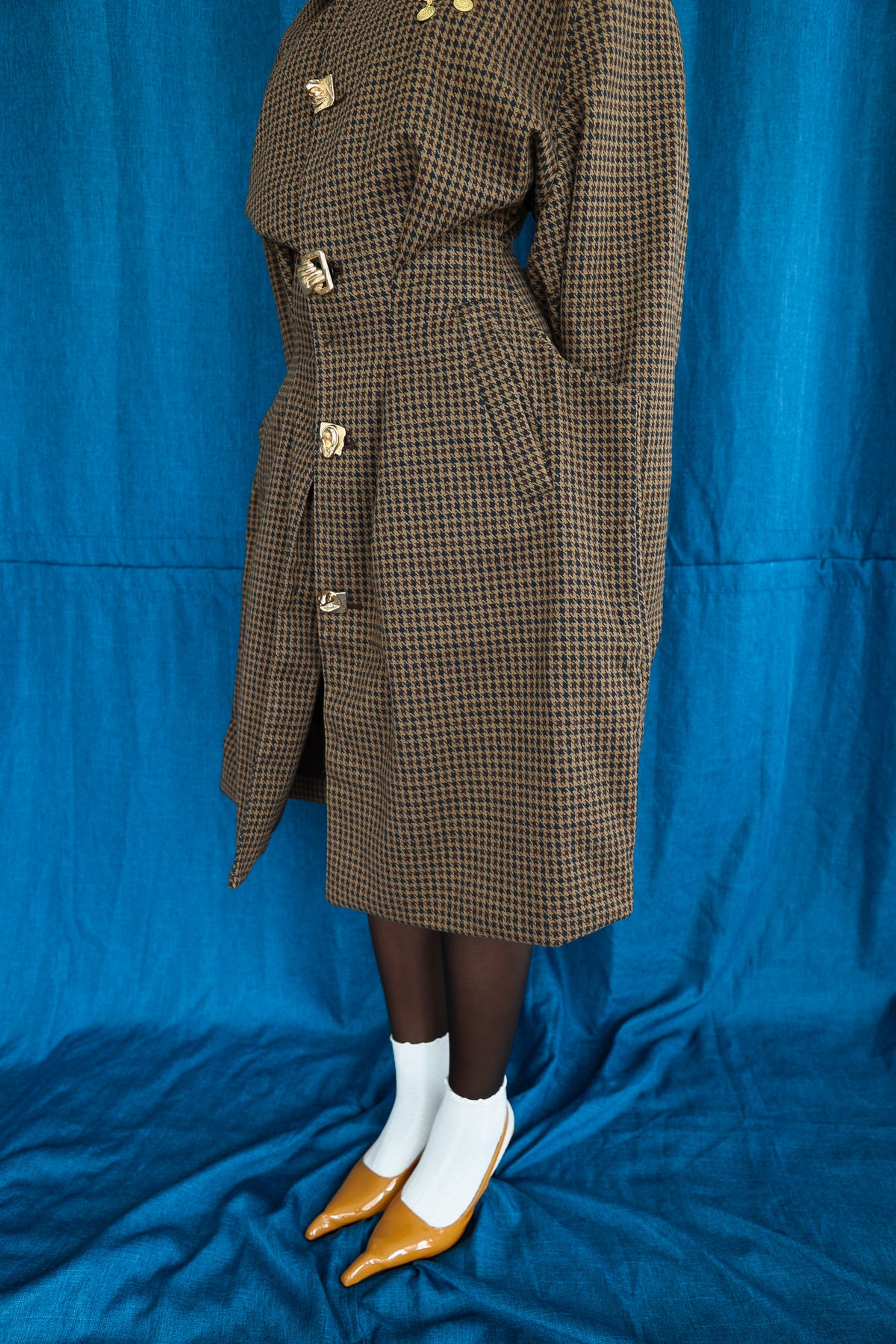 MAUDE houndstooth coat