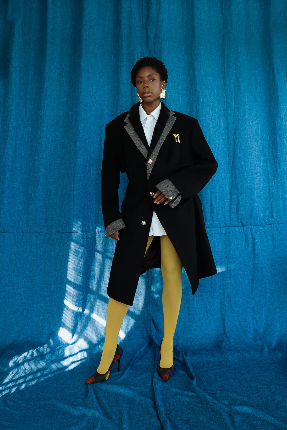ONYX double collared trench