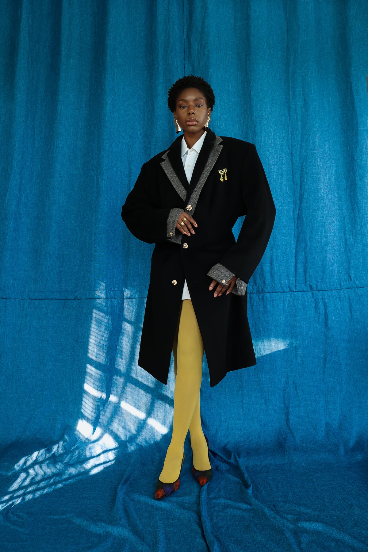ONYX double collared trench