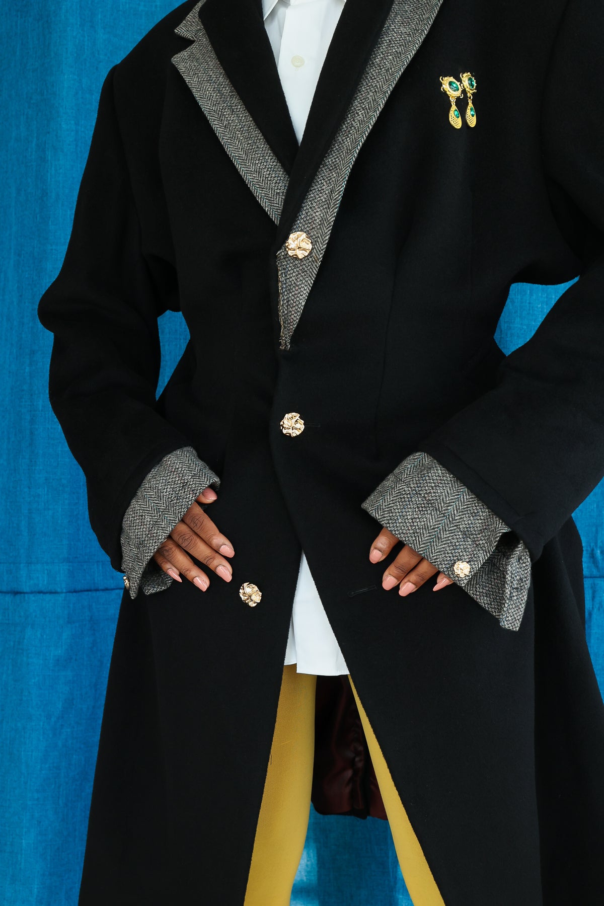 ONYX double collared trench