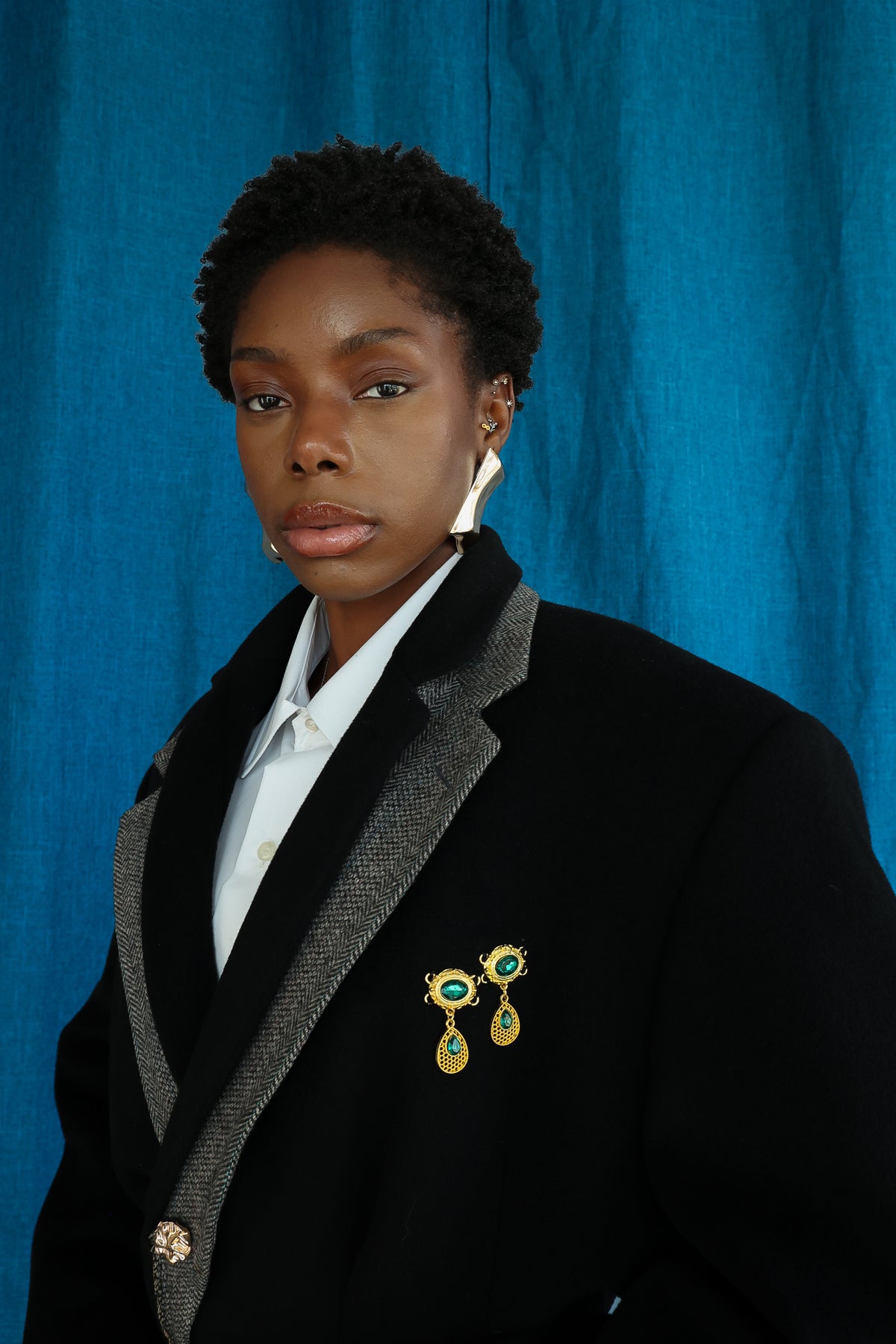 ONYX double collared trench