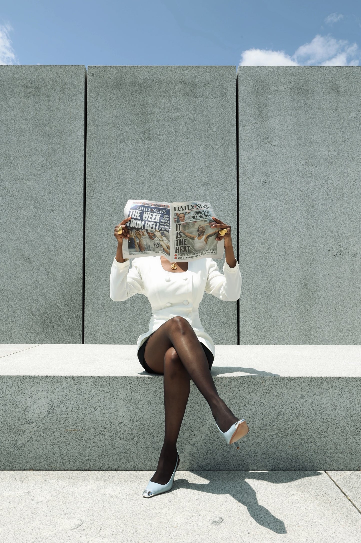 Luna mini skirt suit set