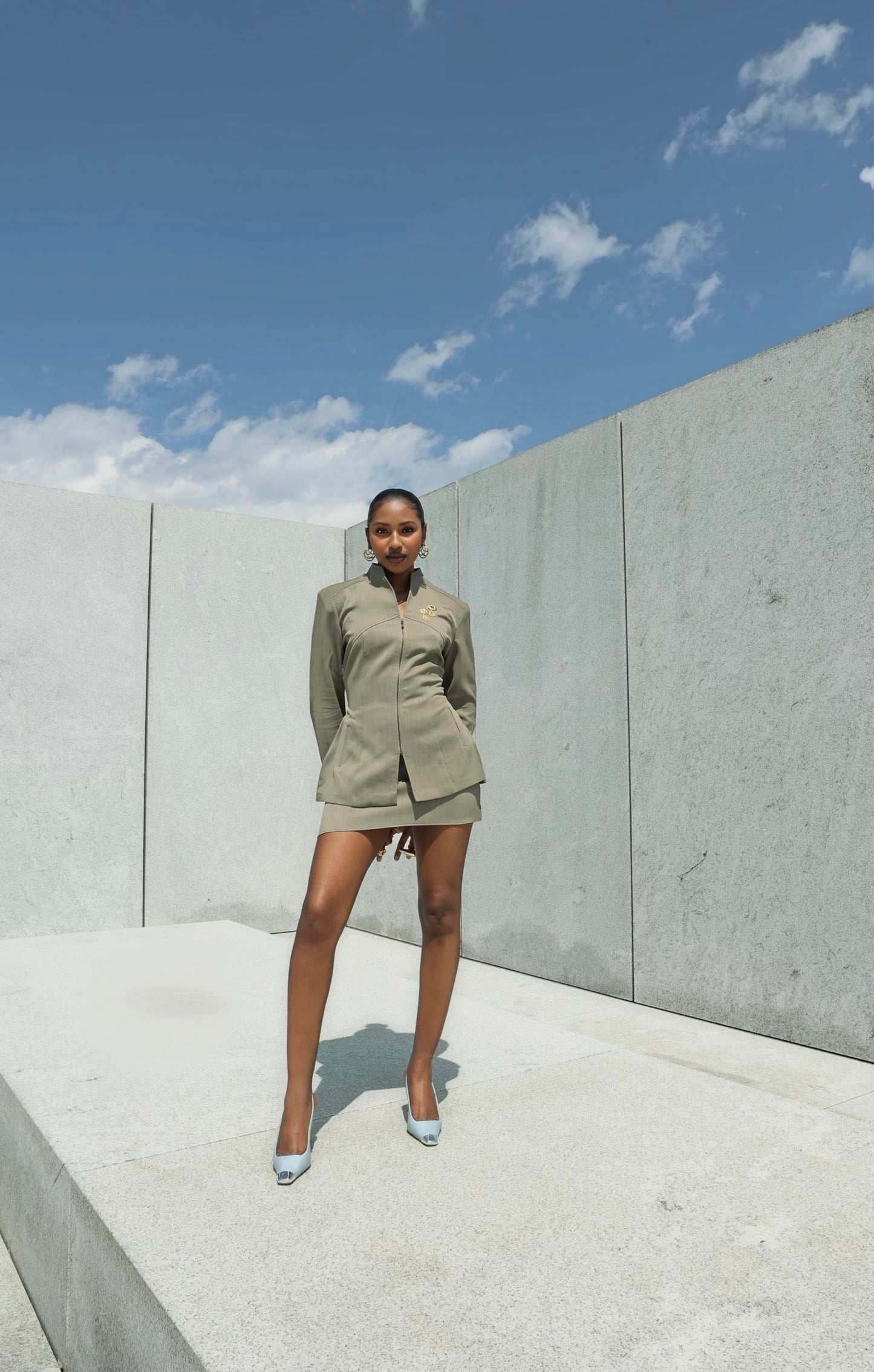 Scarlett mini suit set