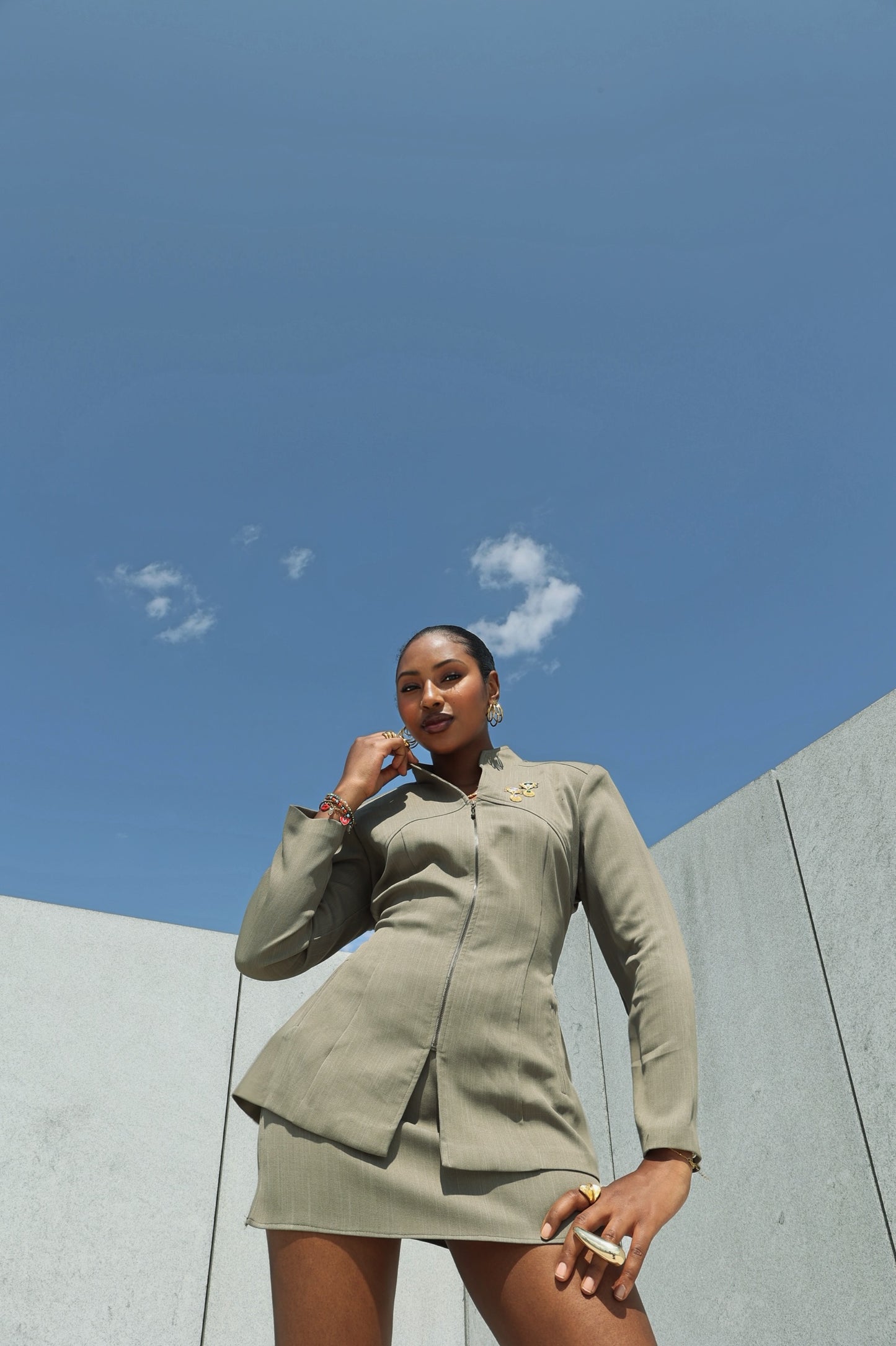 Scarlett mini suit set