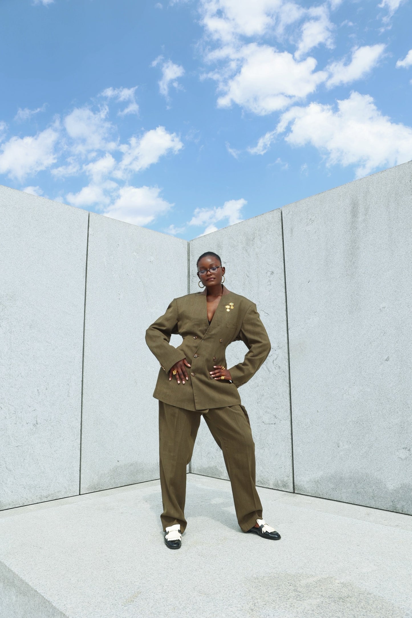 Olivia pant suit set